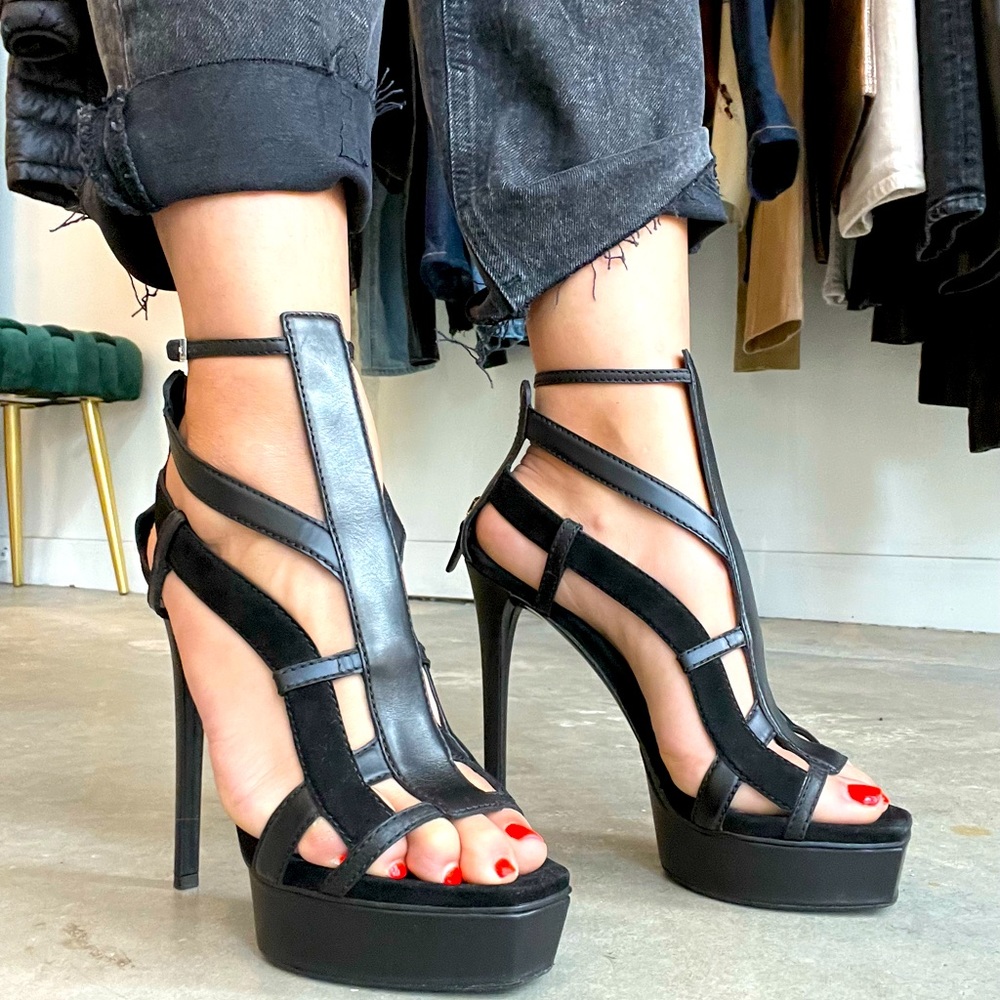 Gucci Daryl Gladiator Heels